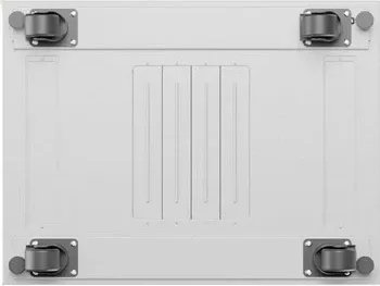 Kasë rack LANBERG 19" 42U 600x800mm, gri, derë perforuese LCD - 4