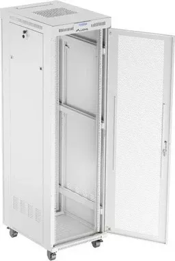Kasë rack LANBERG 19" 42U 600x800mm, gri, derë perforuese LCD - 8