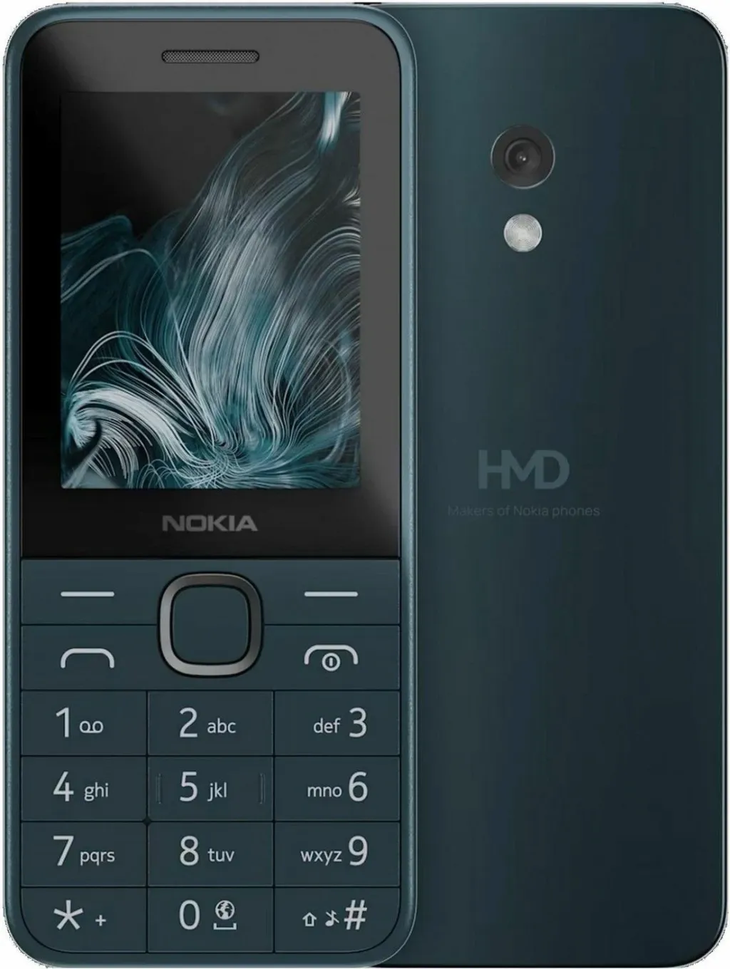 Celular HMD Nokia 225 4G Dual SIM, 64MB RAM, 32GB microSD, kaltër - 1