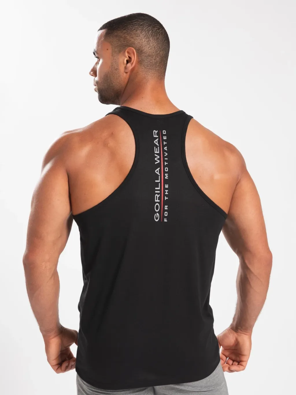 Maicë pa mëngë për meshkuj Lafayette Tank Top, e zezë - 2