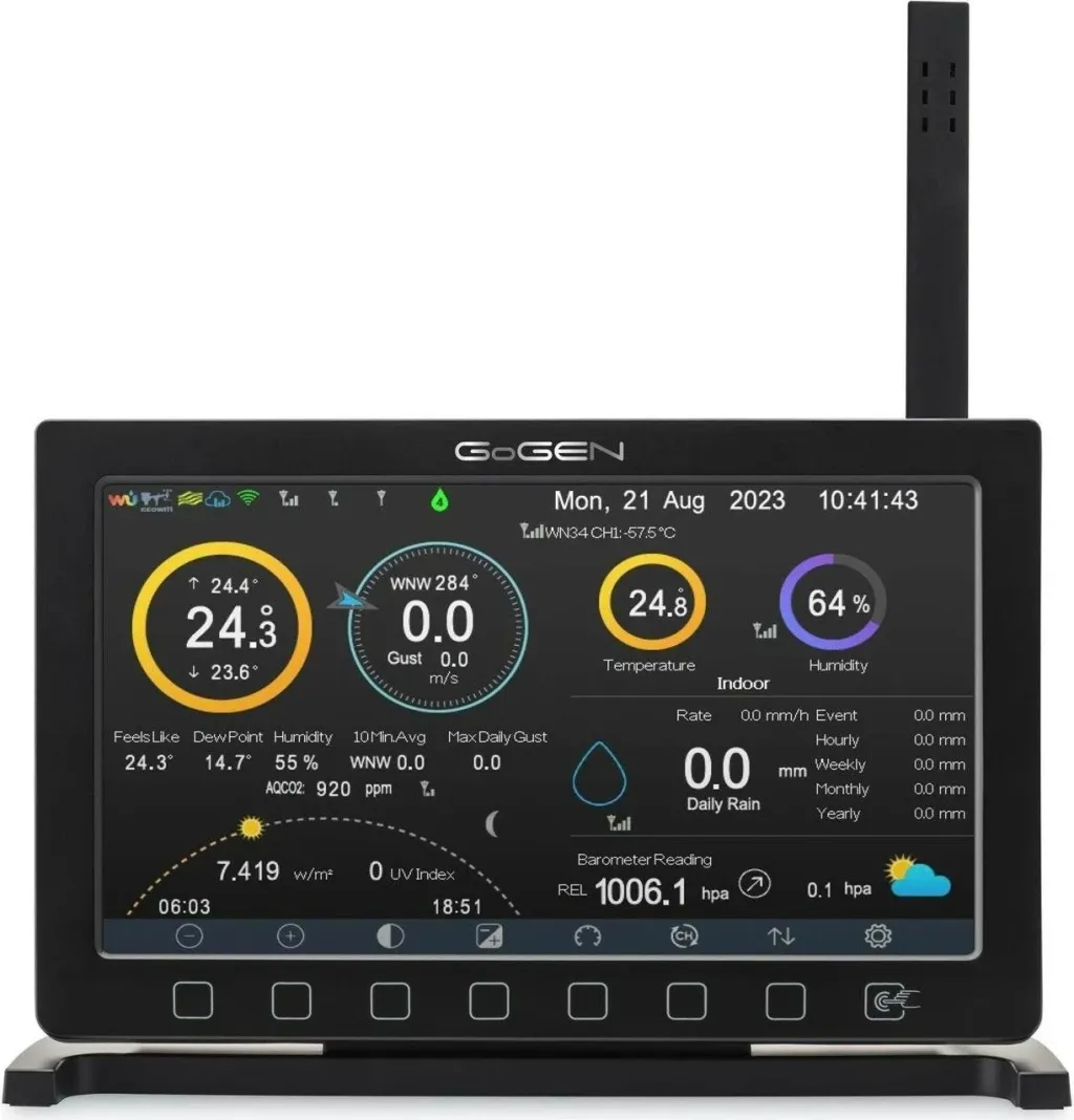 Stacion moti GoGEN GOG-ME7900, WiFi, LED, i zi - 2