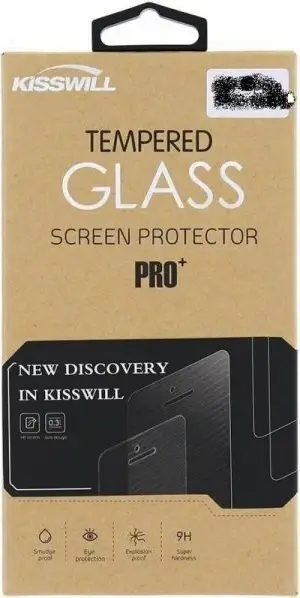 Mbrojtës ekrani xham i kalitur Kisswill PRO për Huawei MediaPad T3 10", 9H, transparent