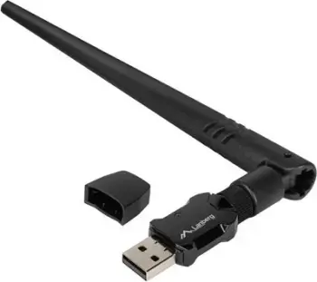 Kartelë rrjeti wireless LANBERG NC-0900-WIE, USB 2.0, Wi-Fi 6, dual band, argjendtë