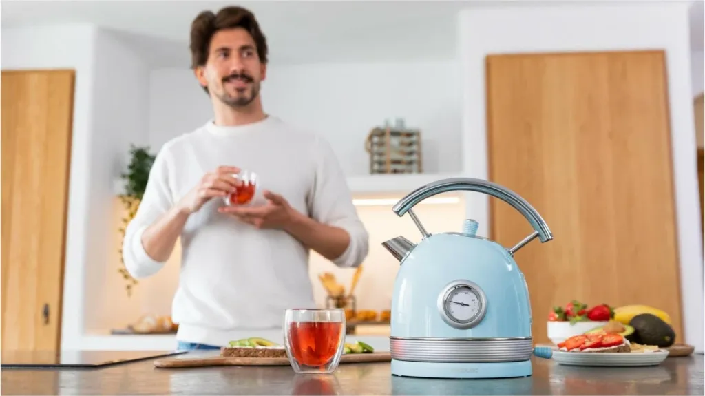 Çajnik elektrik Cecotec Thermosense 420, 1.8L, 2200W, kaltër - 3