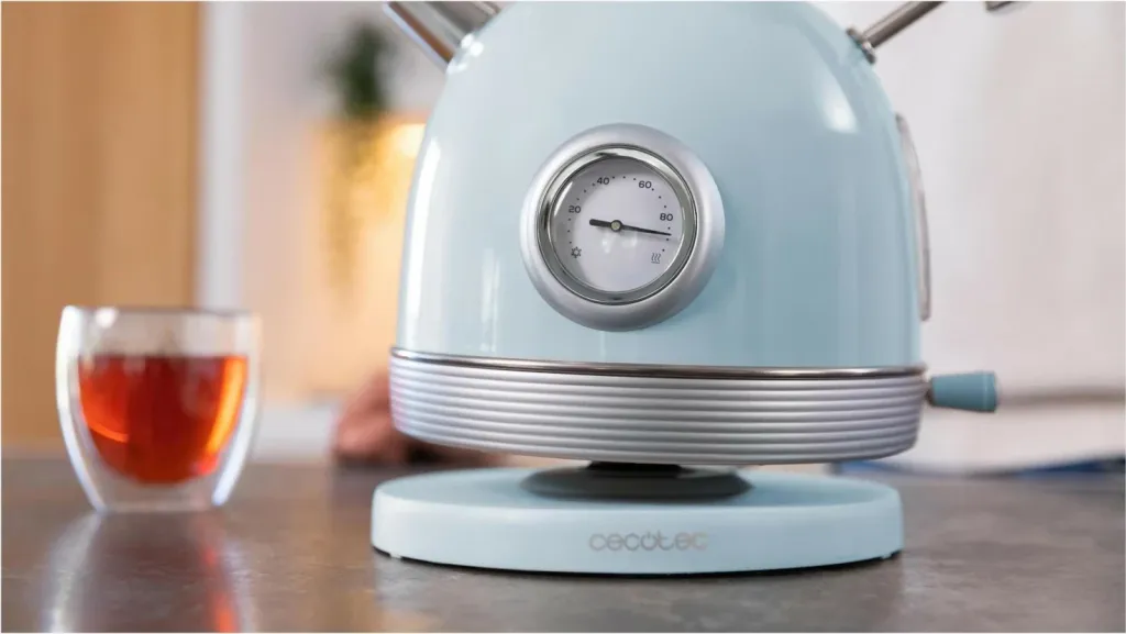 Çajnik elektrik Cecotec Thermosense 420, 1.8L, 2200W, kaltër - 5