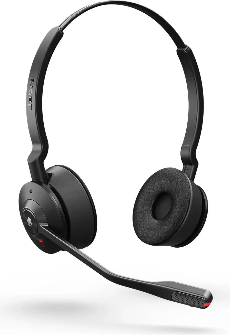 Kufje Jabra Engage 45 SE, wireless, stereo, mikrofon boom, e zezë - 2