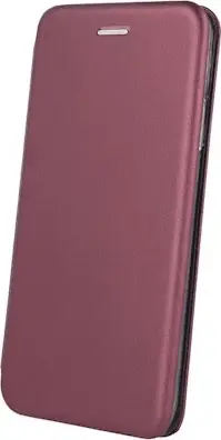 Mbështjellës flip i butë HAVANA 16508 Premium për Realme C35, me magnet dhe stand, e kuqe burgundy