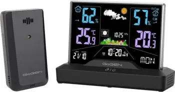 Stacion moti GoGEN GOG-ME2000, ekran i ndriçuar, sensor pa tela, zi