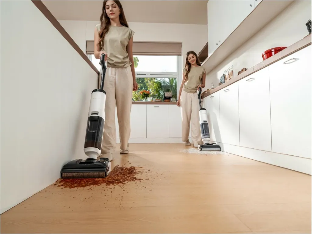 Fshesë me ujë dhe tharje Tineco Floor One S5 Max, bardhë - 11
