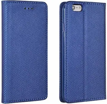 Mbështjellës flip magnetik HAVANA për Huawei P30 Lite, me xhep për kartelë, blu