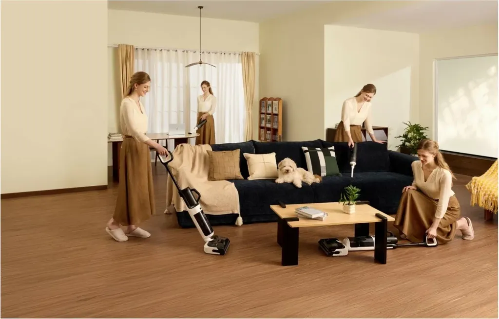 Fshesë me ujë Tineco Floor One Switch i5 Stretch, bardhë - 7