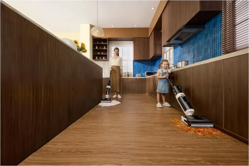 Fshesë me ujë Tineco Floor One Switch i5 Stretch, bardhë - 9