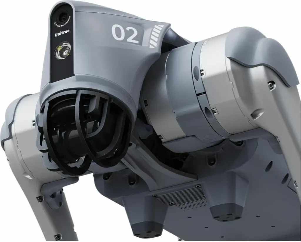 Robot katërkëmbësh Unitree Go2 Air, WiFi, Bluetooth, kasë alumini-plastik, gri - 3