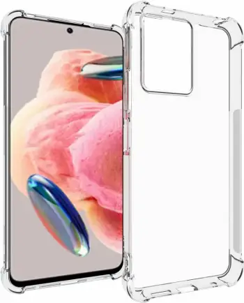 Mbështjellës silikoni antishok ONASI për Xiaomi Redmi Note 12s, transparent