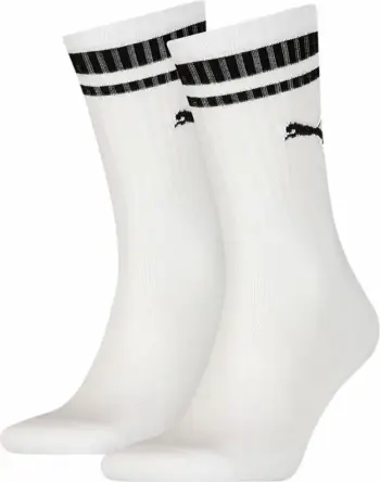 Çorape crew Puma unisex të bardha