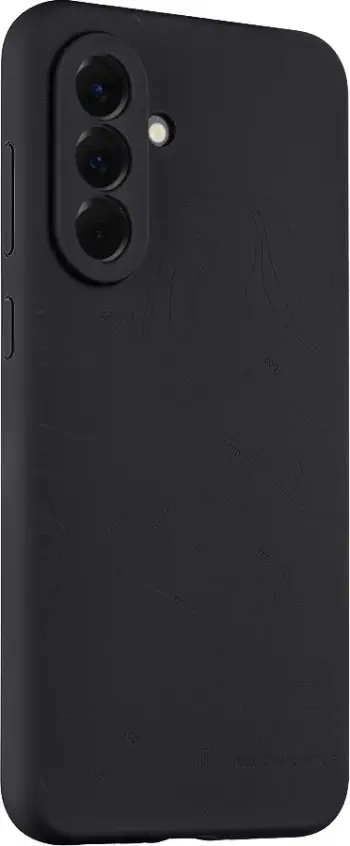 Mbështjellës Tactical Beaver për Samsung Galaxy A56, silikon liquid, anti-shock MIL-STD-810 516, me mikrofibër, Asphalt