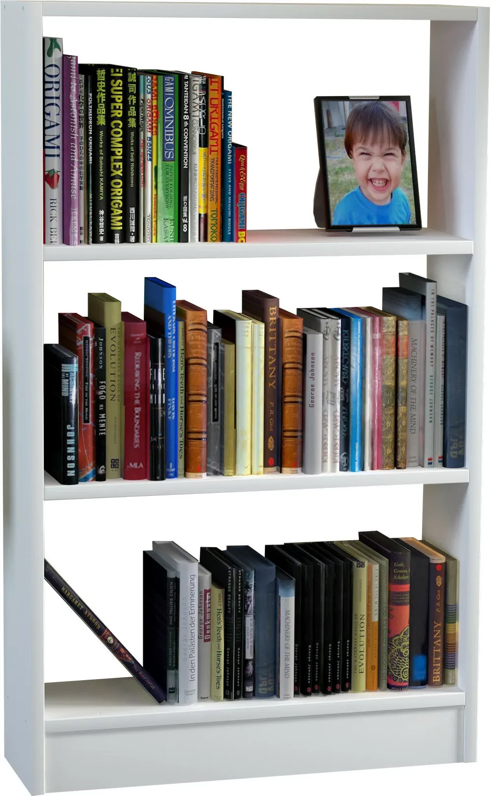 Raft librash Hanah Home, Cella, i bardhë - 2
