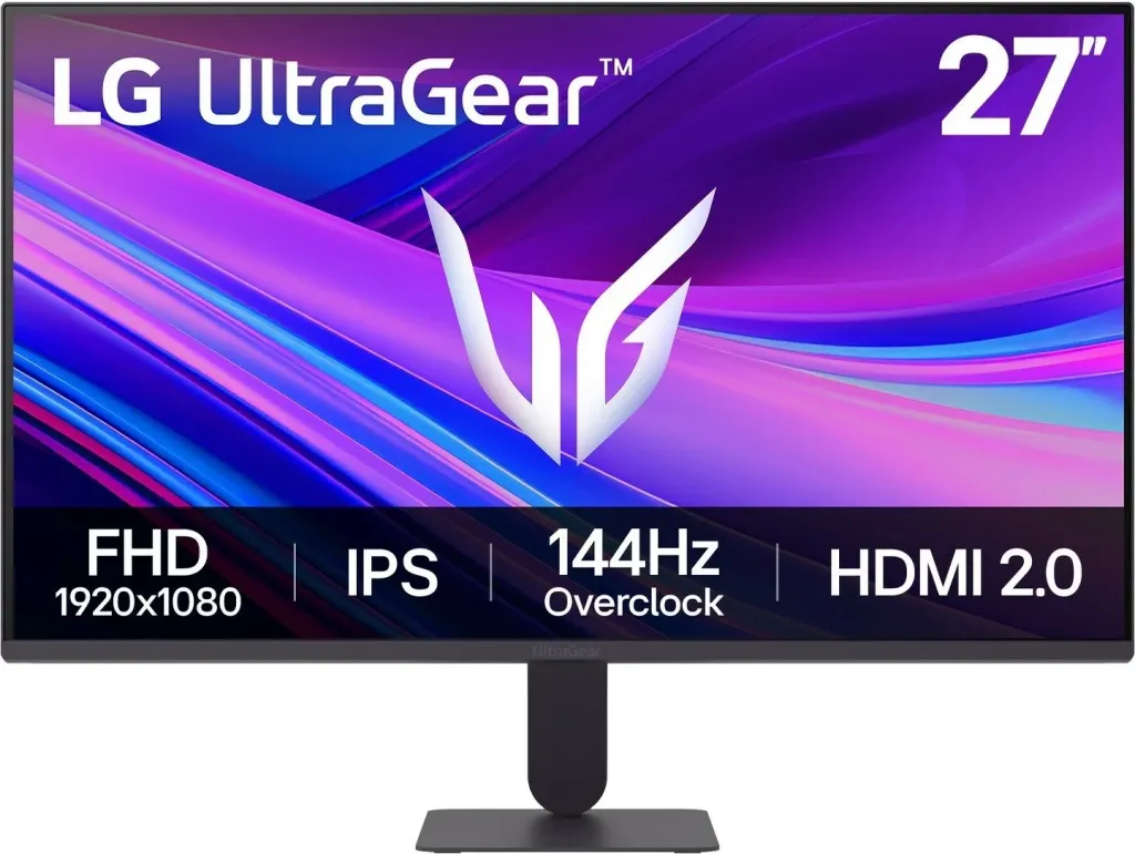 Monitor LG UltraGear 27G411A-B, 27", IPS, Full HD, 144Hz, i zi - 1