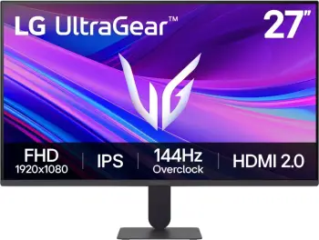 Monitor LG UltraGear 27G411A-B, 27", IPS, Full HD, 144Hz, i zi