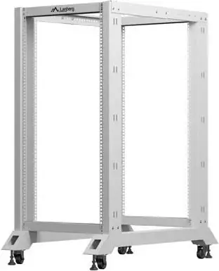 Kasë rack LANBERG Open Rack 22U 600x1000mm, e hirtë