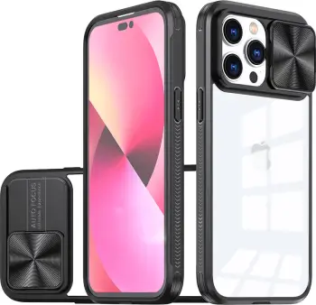 Mbështjellës ONASI Lens Cover për Samsung Galaxy A54, silikon i hollë, mbrojtje kamere, transparent i zi