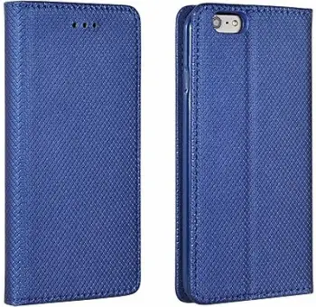 Mbështjellës flip magnetik HAVANA për Samsung Galaxy S10 Lite G770 / Galaxy A91 A915, me xhep për kartë, blu