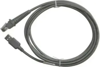 Kabllo USB Datalogic, 2m, mashkull/mashkull, gri