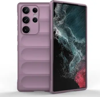 Mbështjellës silikoni ONASI Wave 16732 për Xiaomi Redmi A1, i hollë, me mikrofibër brenda, vjollcë