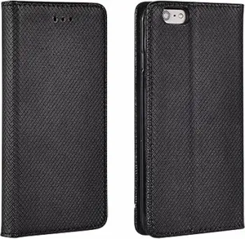 Mbështjellës flip magnetik HAVANA për Xiaomi Redmi Note 9, me xhep kartele, i zi