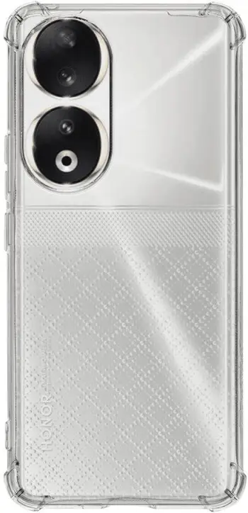 Mbështjellës silikoni Tactical ANTISHOCK për Honor 90 Lite, anti-shock, i tejdukshëm