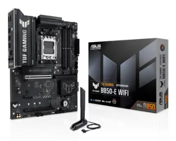 Pllakë amë ASUS TUF Gaming B850 E WIFI, AMD AM5, ATX, e zezë