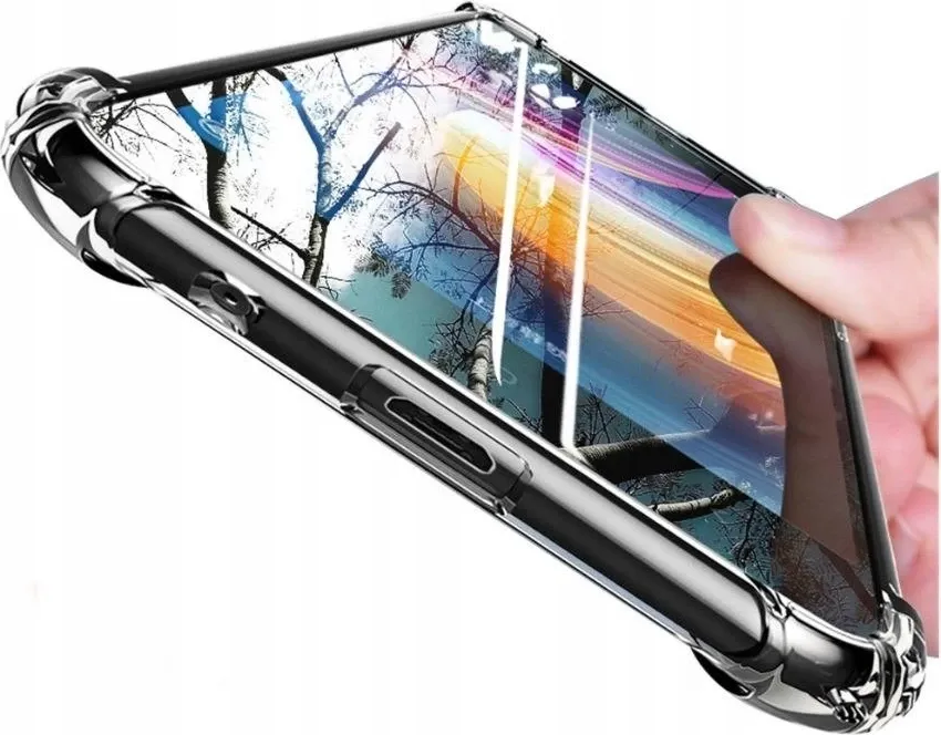 Mbështjellës Goospery Super Protect për Huawei P40 Lite, transparent - 2