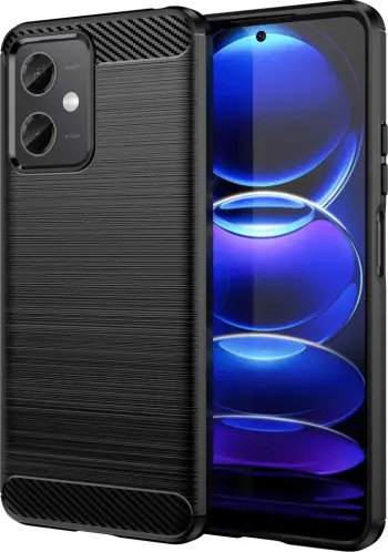 Mbështjellës silikoni HAVANA për Xiaomi Redmi Note 12 5G / Poco X5, Carbon Matte, e zezë