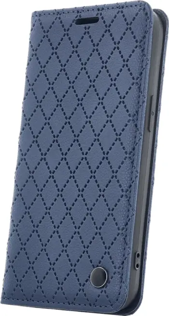 Mbështjellës flip cover ONASI Karo për iPhone 17 Pro Max, magnetik me 3 xhepa kartash dhe stand, blu