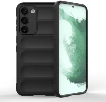 Mbështjellës silikoni Wave ONASI 17096 për Samsung Galaxy A14, i zi