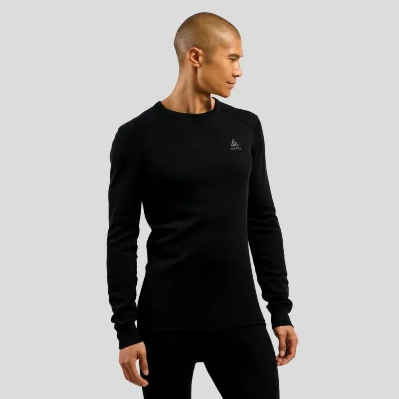 Maicë e gjatë për meshkuj Odlo BL TOP crew neck ACTIVE WARM ECO, e zezë - 3