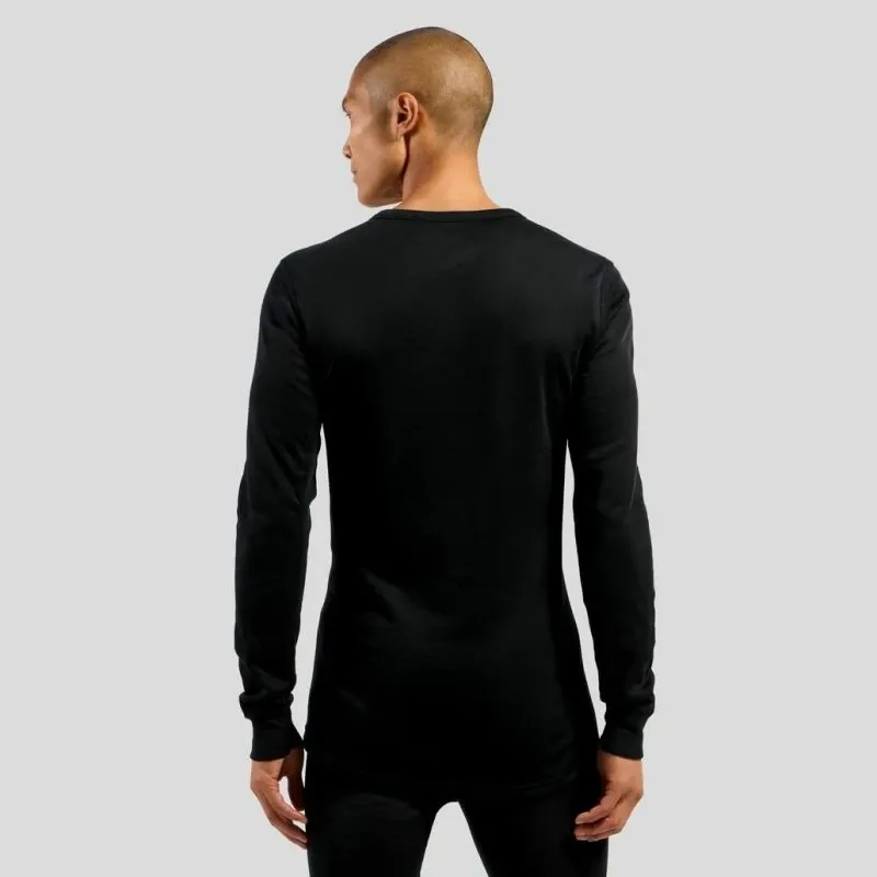 Maicë e gjatë për meshkuj Odlo BL TOP crew neck ACTIVE WARM ECO, e zezë - 4