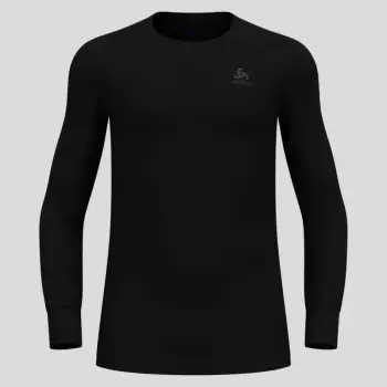 Maicë e gjatë për meshkuj Odlo BL TOP crew neck ACTIVE WARM ECO, e zezë