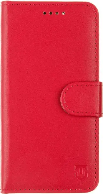 Mbështjellës HAVANA Fancy Diary Smooth Flip Cover për Samsung Galaxy A14, rrip magnetik, i kuq