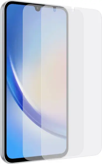 Folie mbrojtëse ekrani Samsung EF-UA346CTE për Galaxy A34, full screen, transparente, 2 copë