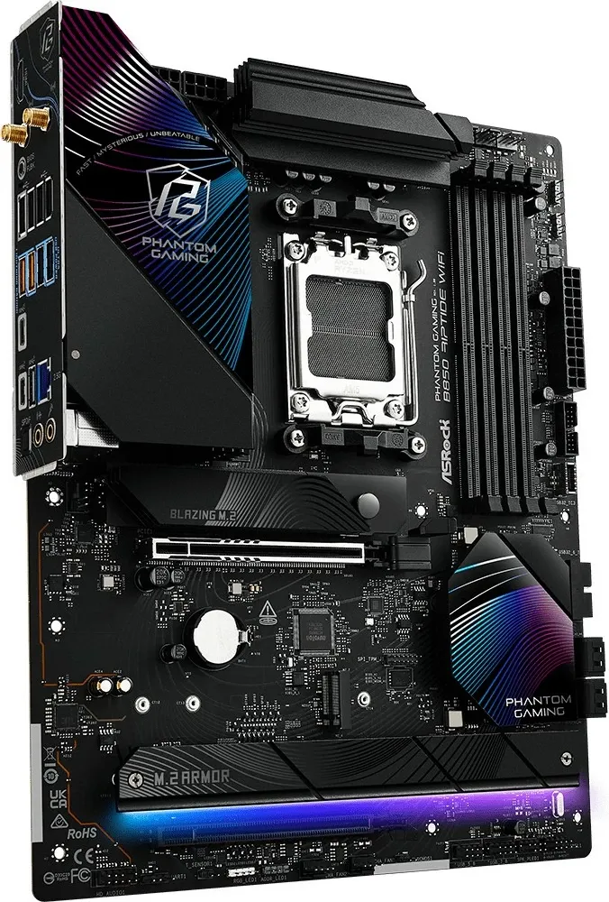 Pllakë amë ASRock B850 Riptide WiFi, AM5 - 4
