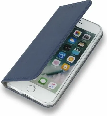Mbështjellës flip HAVANA Premium për Samsung Galaxy A72 A726, me mbyllje magnetike, blu - 4