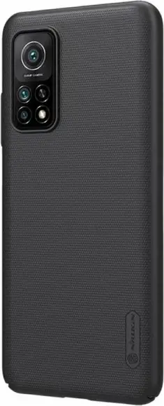 Mbështjellës NILLKIN Frosted Protection për Xiaomi Mi 10T Lite, i hollë, i lehtë, anti-rrëshqitje, anti-gjurmë gishtash, i zi