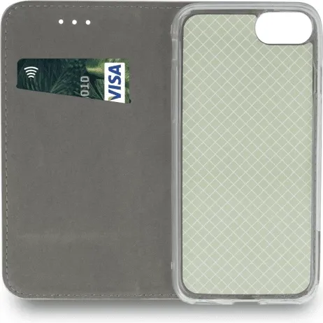 Mbështjellës HAVANA Premium Flip Cover për Samsung Galaxy A34, PU lëkurë, me magnet, me stand, me vend për kartelë, gjelbër - 7