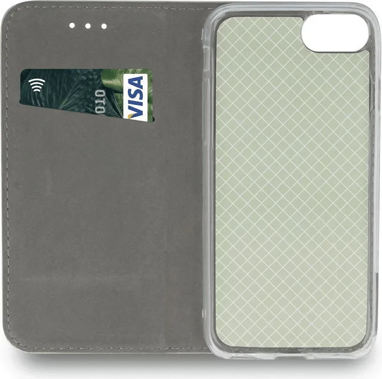 Mbështjellës HAVANA Premium Flip Cover për Samsung Galaxy A34, PU lëkurë, me magnet, me xhep karte, me stand, blu e errët - 4
