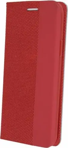 Mbështjellës flip ONASI Moon për Xiaomi Mi 10T Lite, me mbyllje magnetike, me xhep kartele, i kuq