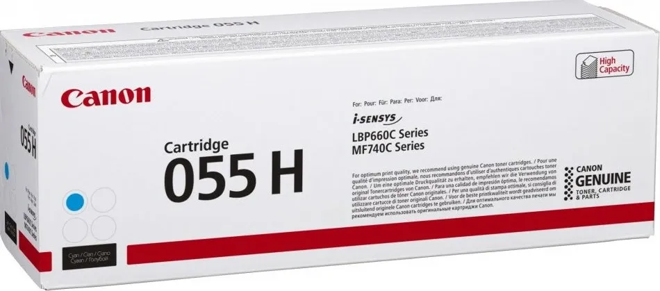 Toner Canon 055H, 5900 faqe, Cyan - 1