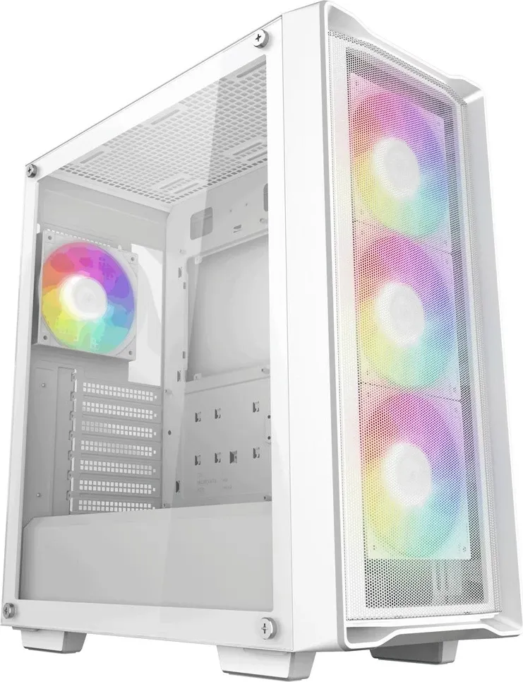 Kasë DEEPCOOL CC560 MESH V2 WH Midi Tower, Bardhë - 1