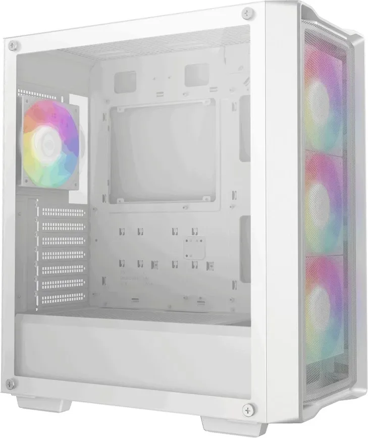 Kasë DEEPCOOL CC560 MESH V2 WH Midi Tower, Bardhë - 11