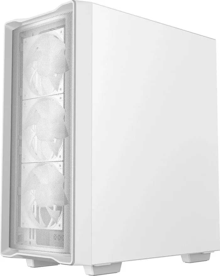 Kasë DEEPCOOL CC560 MESH V2 WH Midi Tower, Bardhë - 9